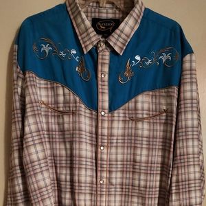 Embroidered western shirt